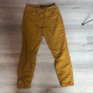 Mustard color pants